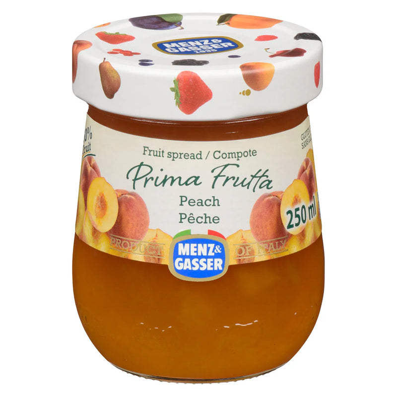 Menz & Gasser Peach Jam, 340g