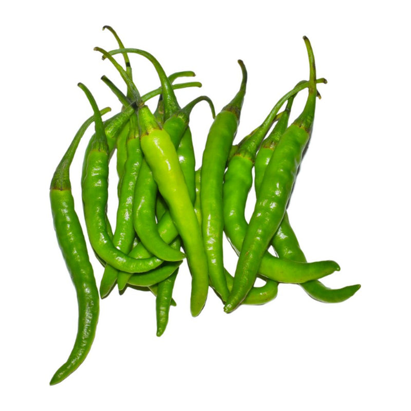 Jidan Green Finger Chillies, 50g