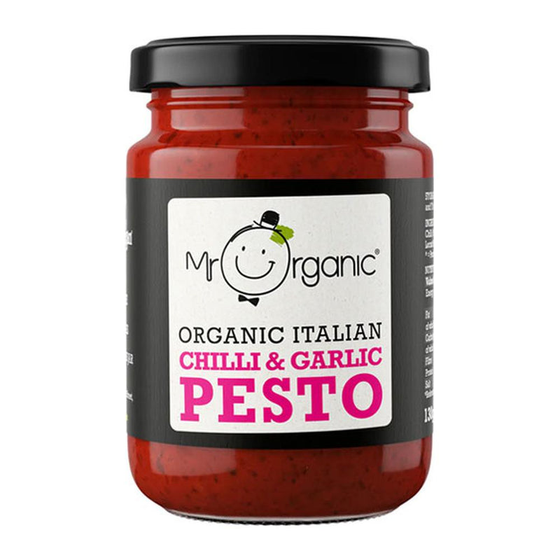 Mr Organic Vegan Chilli Garlic Pesto, 180g