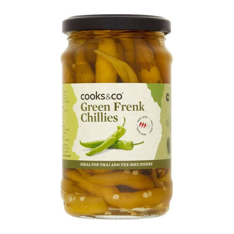 Cooks And Co Green Chillies, 300g