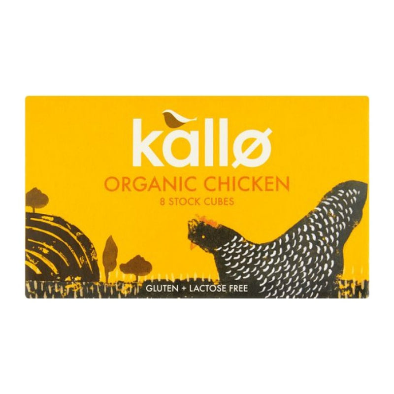 Kallo Organic Chicken Stock Cubes, 66g