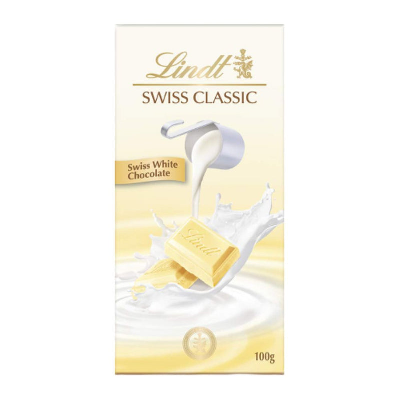 Lindt Swiss Classic White Chocolate, 100g