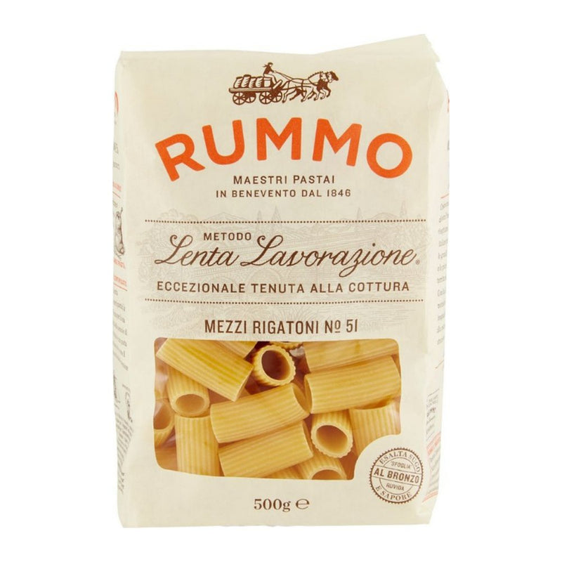 Rummo Mezzi Rigatoni N 51, 500g