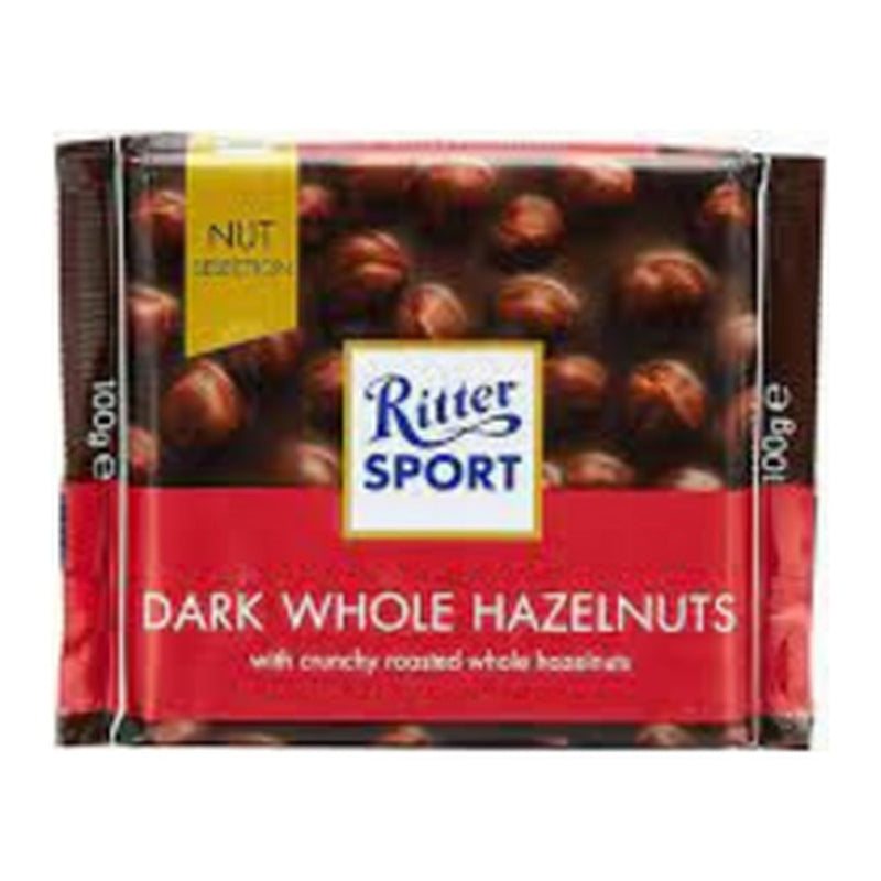 Ritter Sport Dark Whole Hazelnuts, 100g