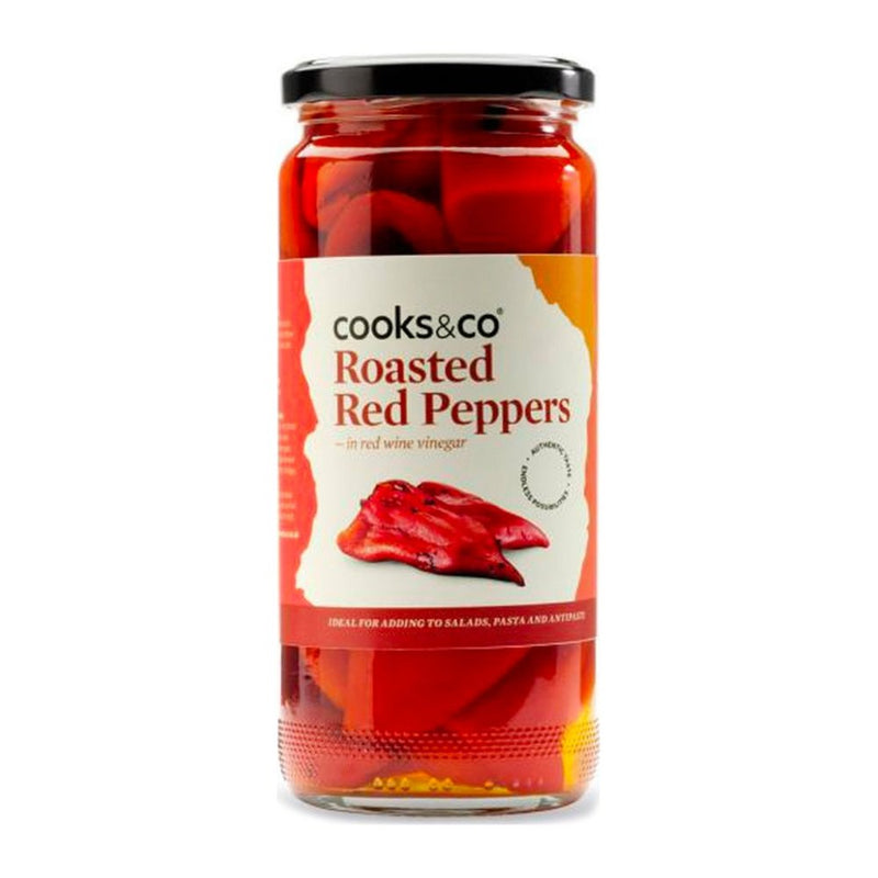 Cooks And Co Roasted Red Pepper Strips, 300g