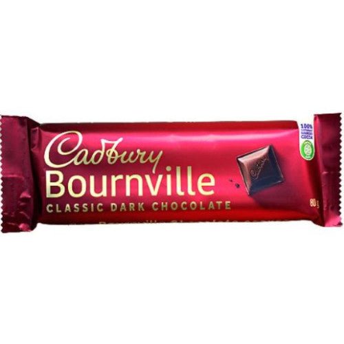 Cadbury Dairy Milk Bournville, 80g