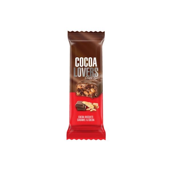 Cocoa Biscuit Crispy Bar, 40g