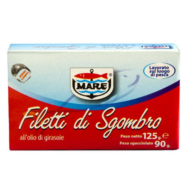 Alimentha Mare Mackarel Fillet In Oil, 125g