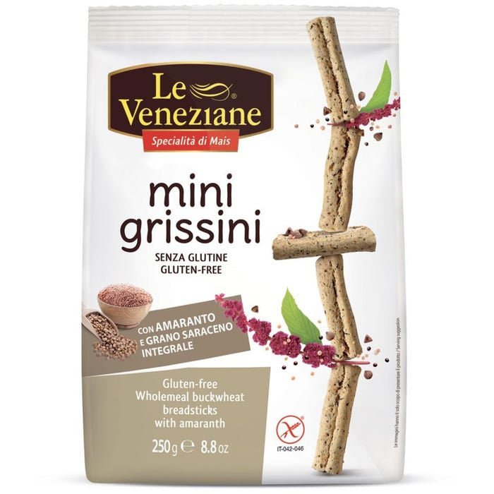 Le Veneziane Mini Breadstick With Saraceno And Amaranth, 250g