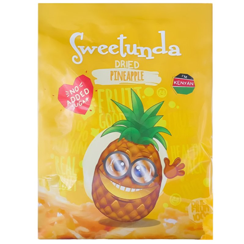 Sweetunda Dried Pineapple, 100g