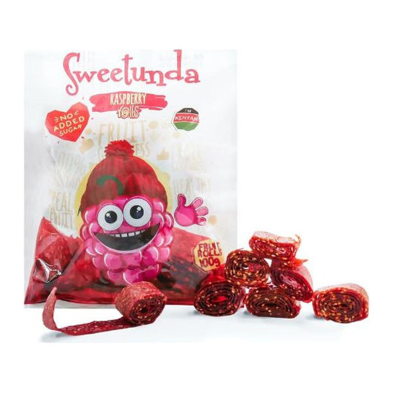 Sweetunda Raspberry Roll, 100g