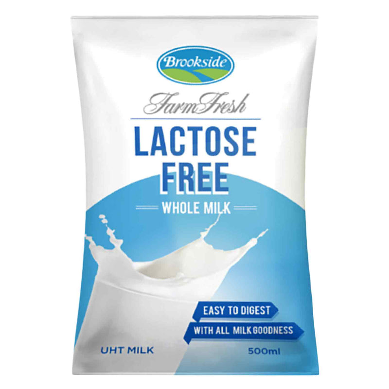 Brookside Lactose Free Tetra Milk, 500ml