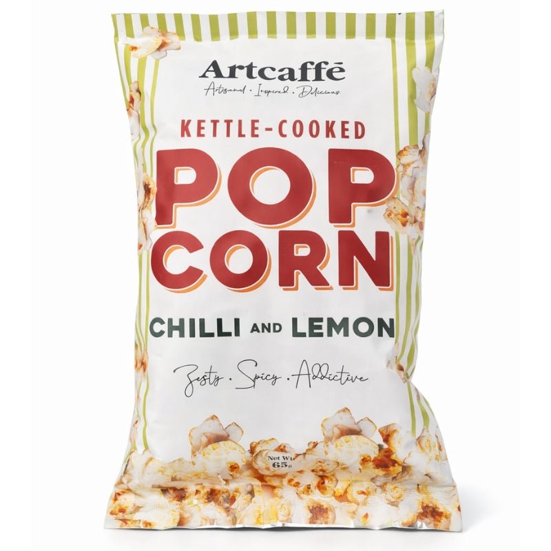 Artcaffe Chilli & Lemon Popcorn, 65g