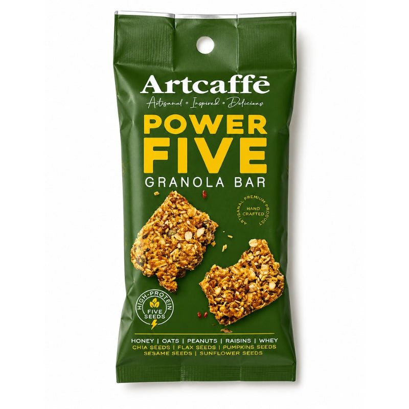 Artcaffe Power Five Granola Bar, 70g