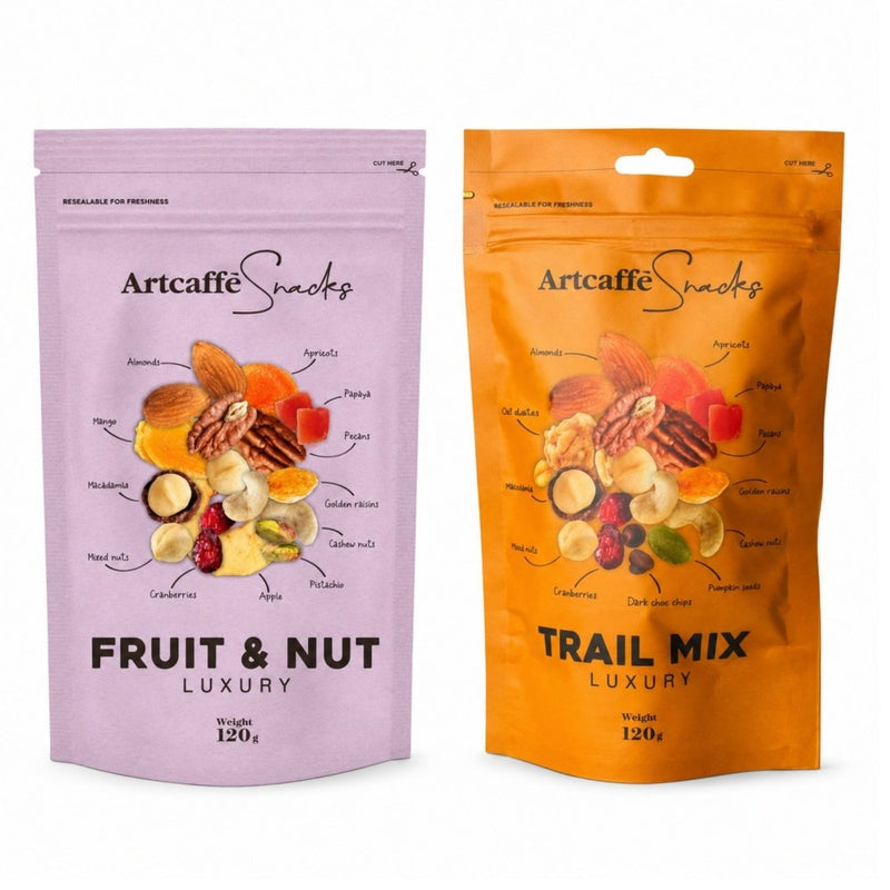 Artcaffe Assorted Fruit Nut Mix Luxury 120g, 2pcs
