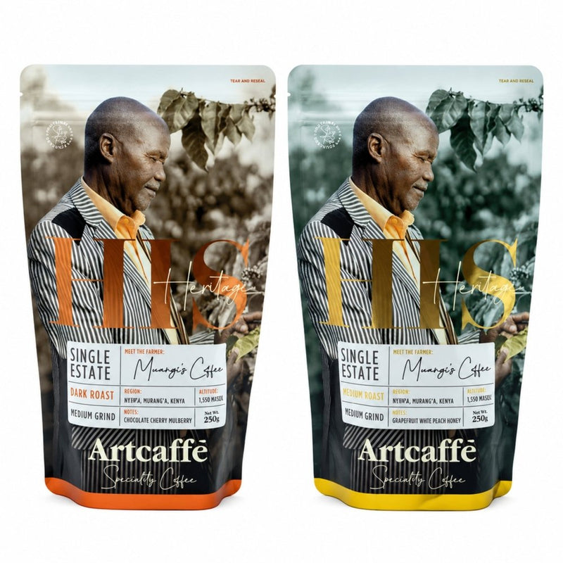 Artcaffe Assorted Single Estate Coffee 250g, 2pcs