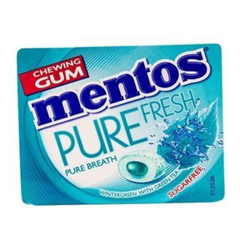 Mentos Pure Fresh Wintergreen Blisterpc 8S, 14g
