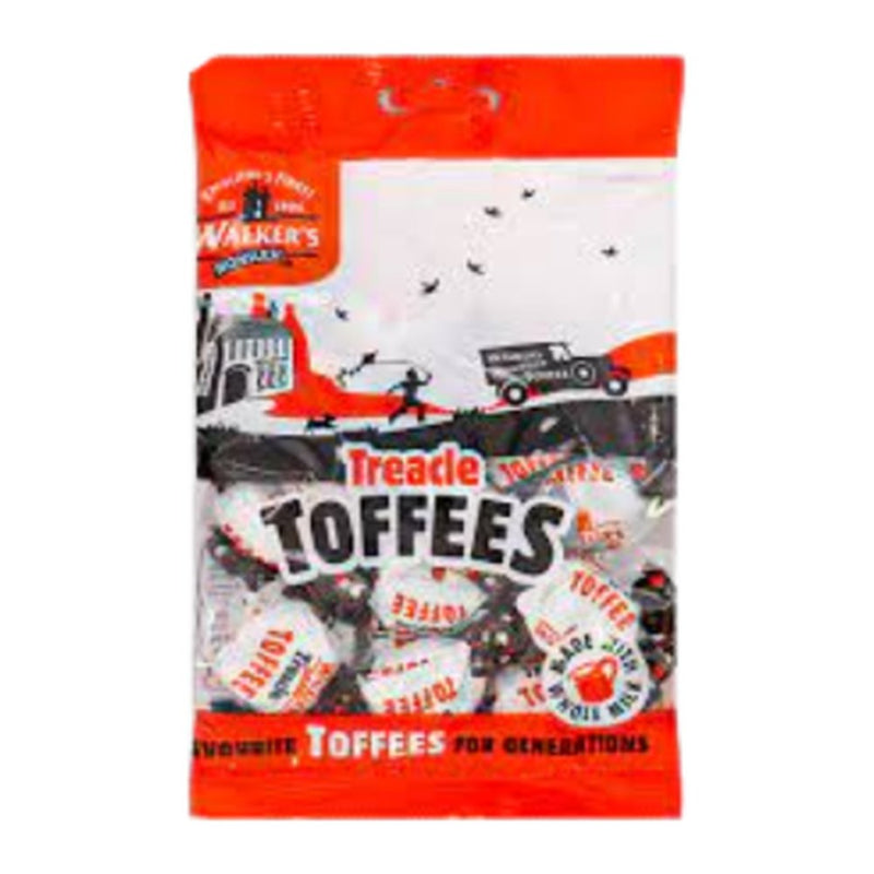 Walkers Treacle Toffees, 150g
