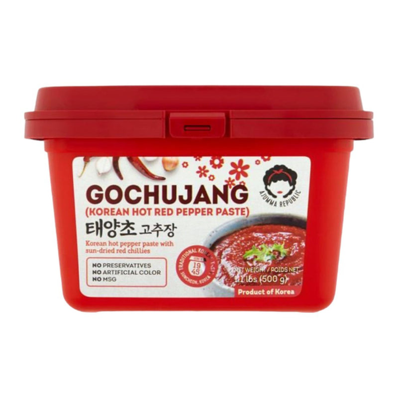 Ajumma Republic Chiq Gochujan Korean Red Hot Pepper Paste, 500g
