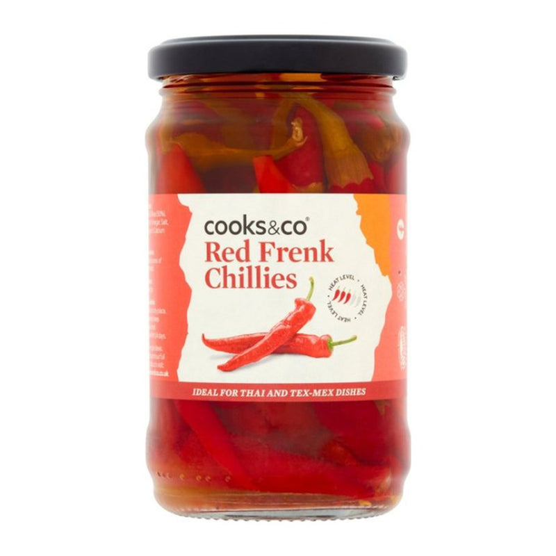 Cooks And Co Red Chillies, 300g