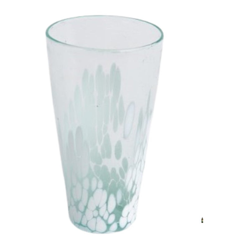 Shanga Goto Water Glass White Dots