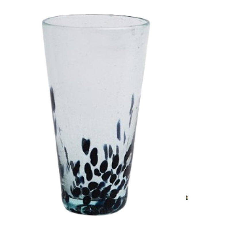 Shanga Goto Water Glass Black Dots