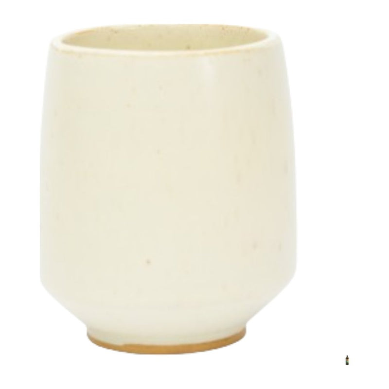 Ceramiqa Ceramic Short Cup White