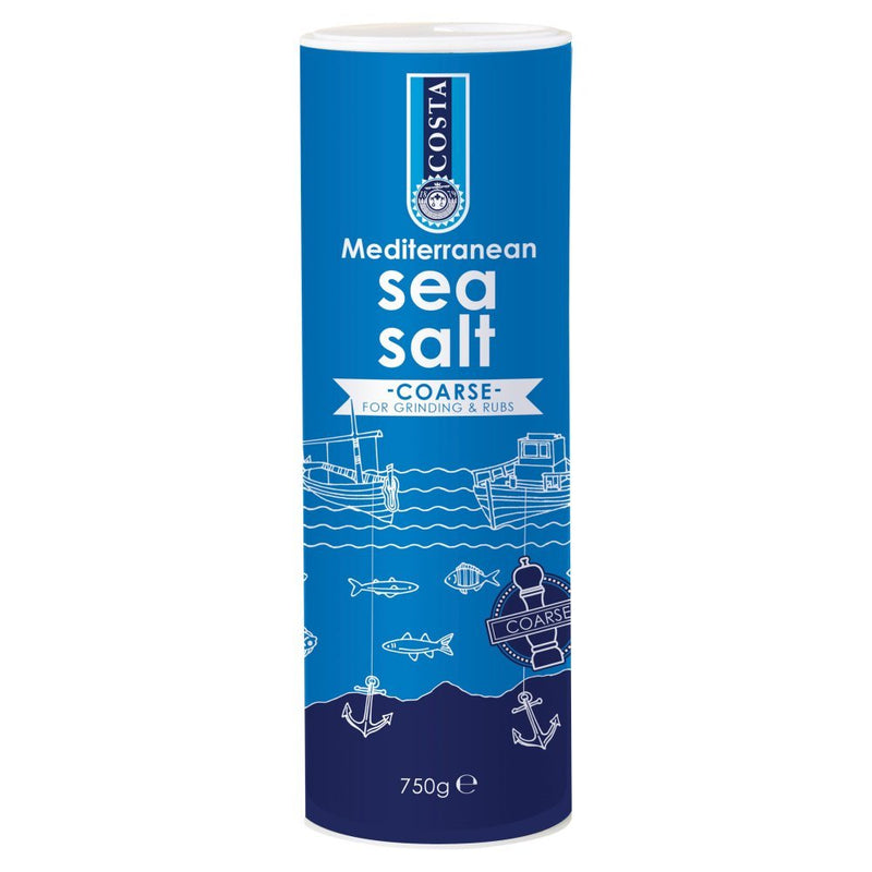 Costa Coarse Mediterranean Sea Salt, 750g