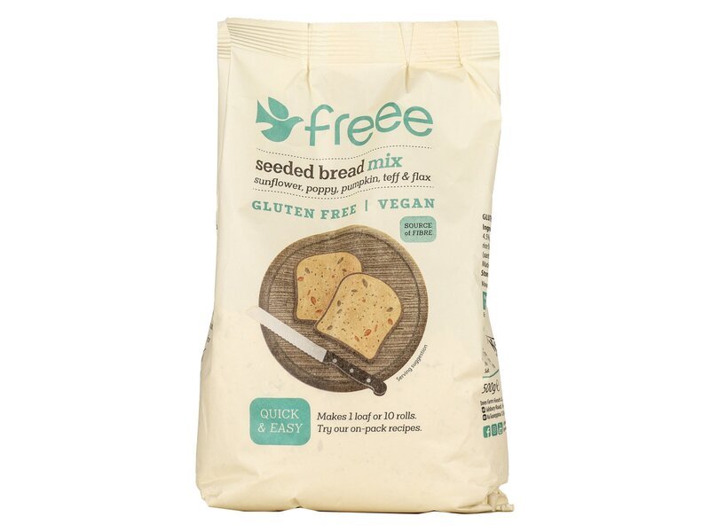 Nutcracker Free Seeded Bread Mix Fluten, 500g