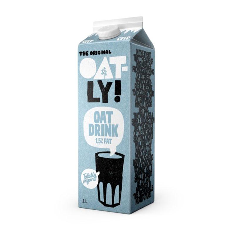 Oatly Oat Drink 1.5% Fat, 1000ml