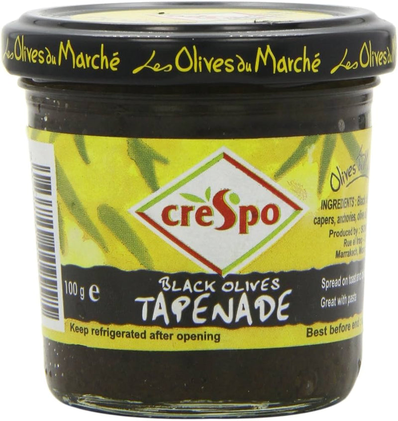 Crespo Black Olive Tapenade, 100g