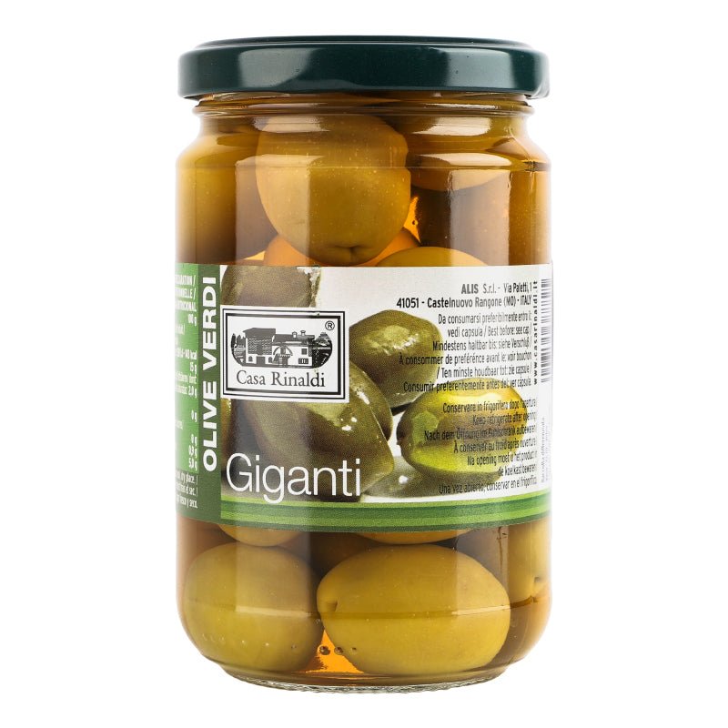 Casa Rinaldi Green Olives Giant Giganti, 310g