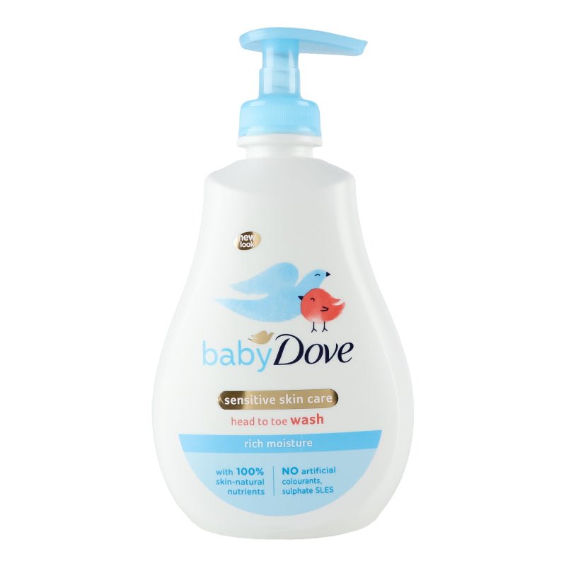 Dove Baby Rich Moisture Heat To Toe Wash, 400ml