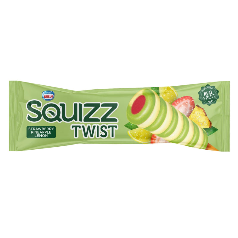 Nestle Squizz Twist Strawbery Pineaple Lemon, 65ml