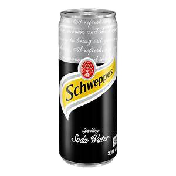 Schweppes Soda Water, 330ml