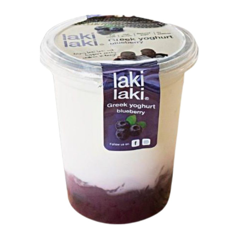 Laki Laki Greek Yoghurt Blueberry, 450ml