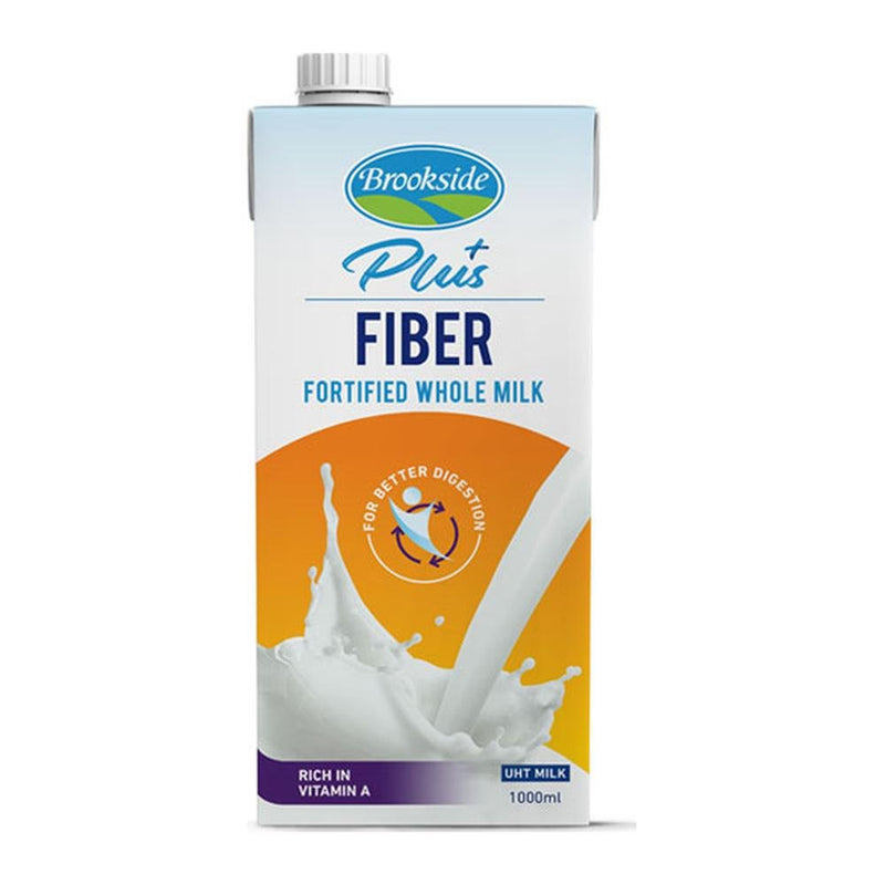 Brookside Plus Functional Uht Fiber + Vit A Tetra Milk, 1000ml