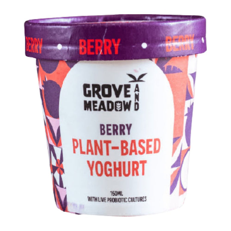 Browns Grove Meadow Berry Plant Based Yoghurt, 200ml