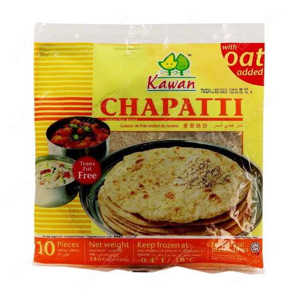 Kawan Oat Chapati, 400g