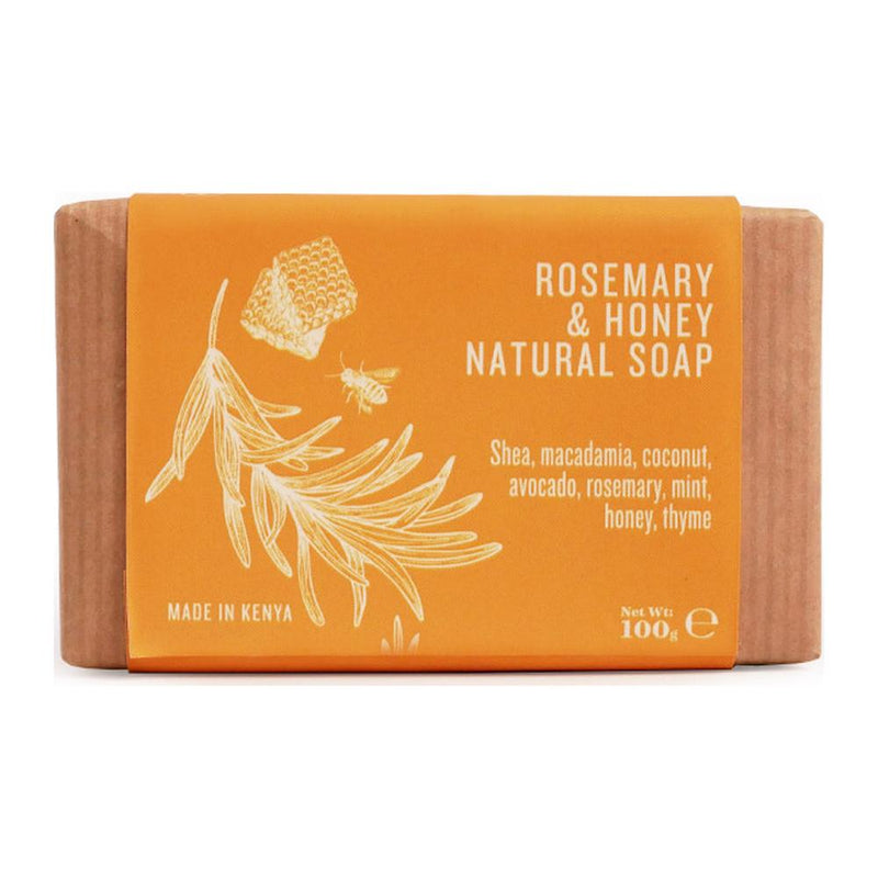 Cinnabar Rosemary & Honey Natural Soap, 100g