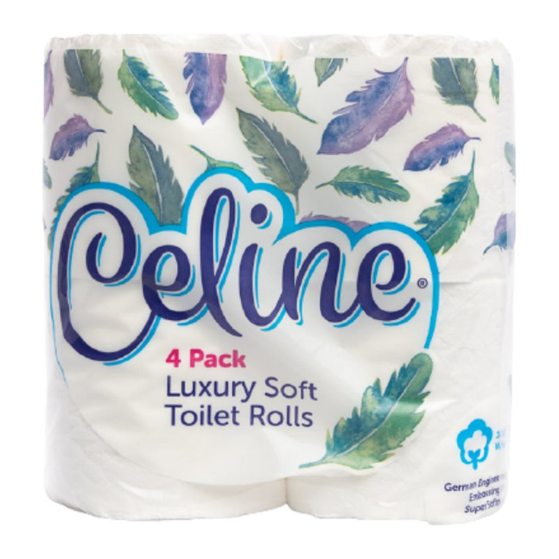 Celine Toilet Tissue, 4pc