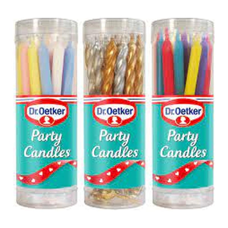 Dr Oetker Party Candle, 18pc