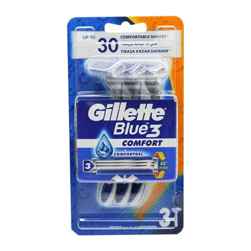 Gillette Blue 3 Disposable, 3pc