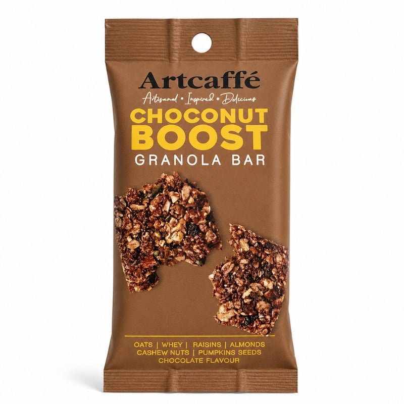 Artcaffe Choconut Boost Granola Bar, 70g