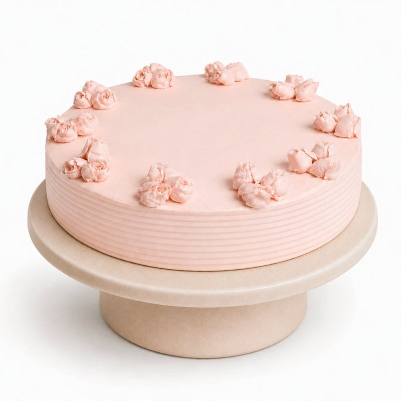 Artcaffe Milk And Rose Whole Cake