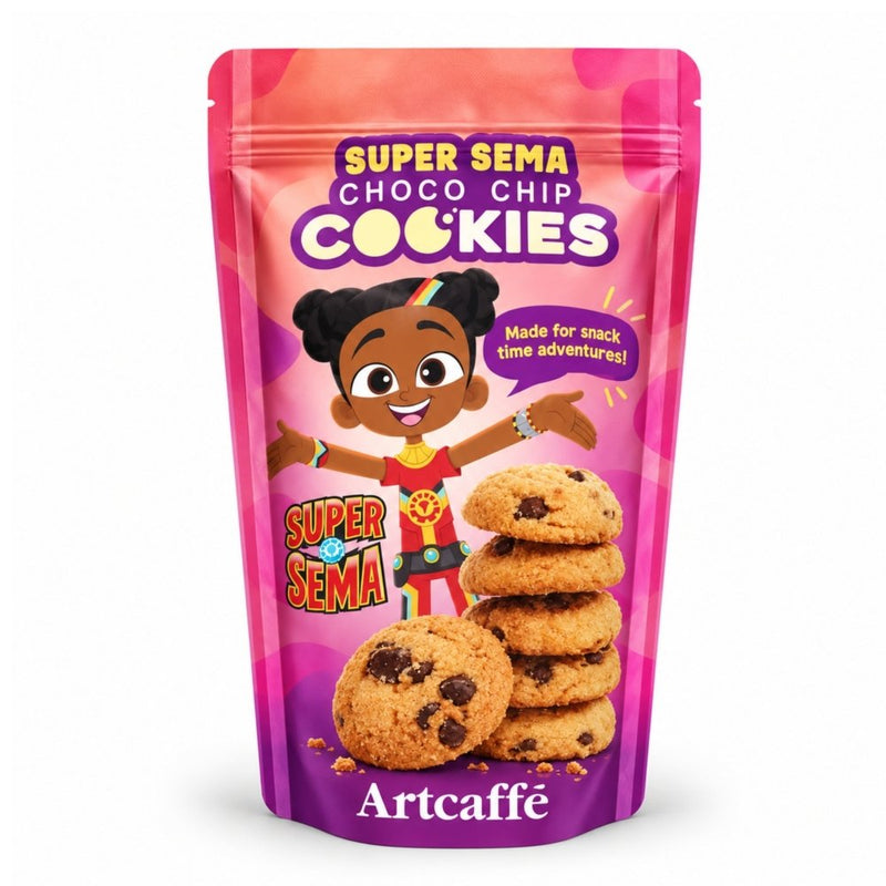 Artcaffe Super Sema Choco Chip Cookie Pouch, 200g