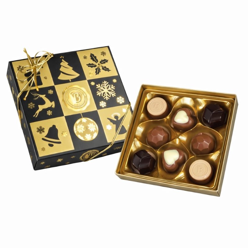 Bolci Christmas Boutique Chocolate Black Gift Box, 80g
