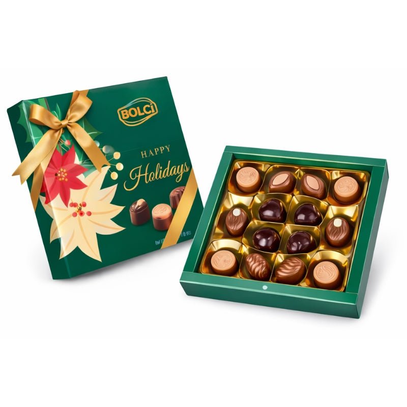 Bolci Happy Holidays Chocolate Green Gift Box, 130g