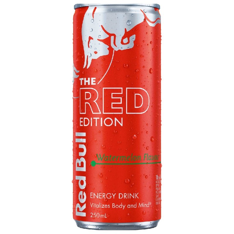 Red Bull Watermelon Flavored Energy Drink, 250ml