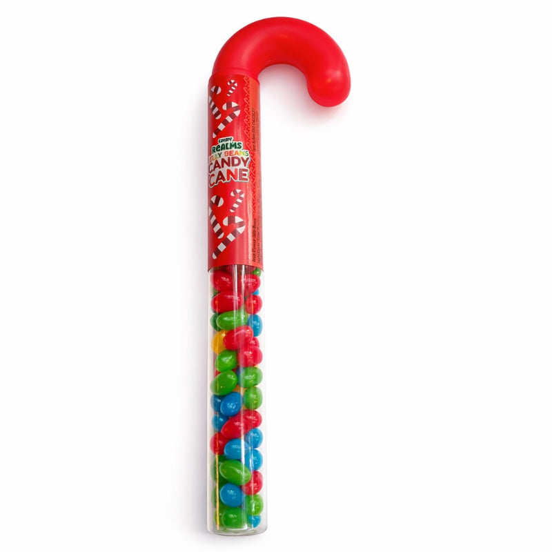 Candy Realms Jelly Beans Candy Cane, 80g